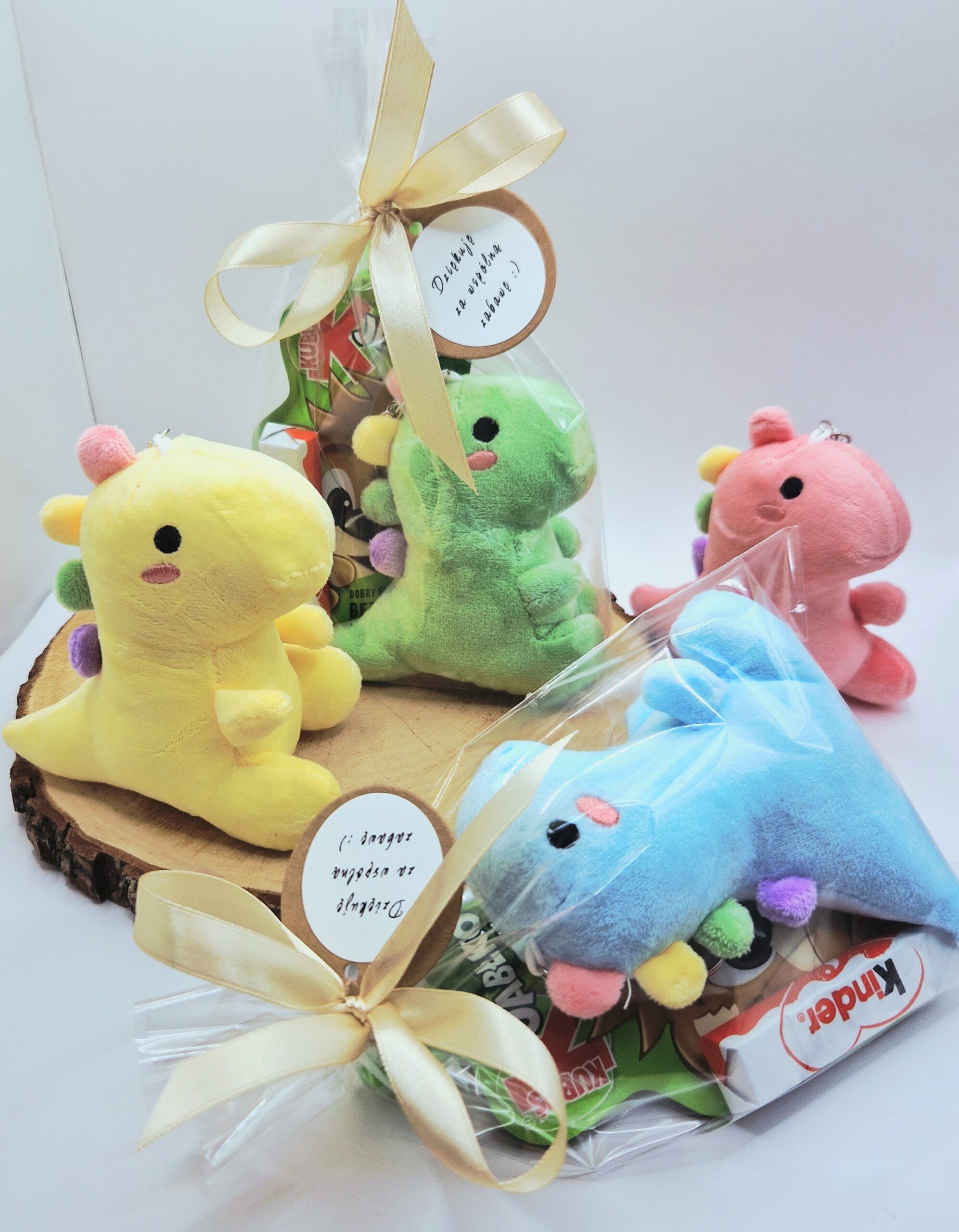 Pluszowe dinozaury & Mus (dla najmłodszych)