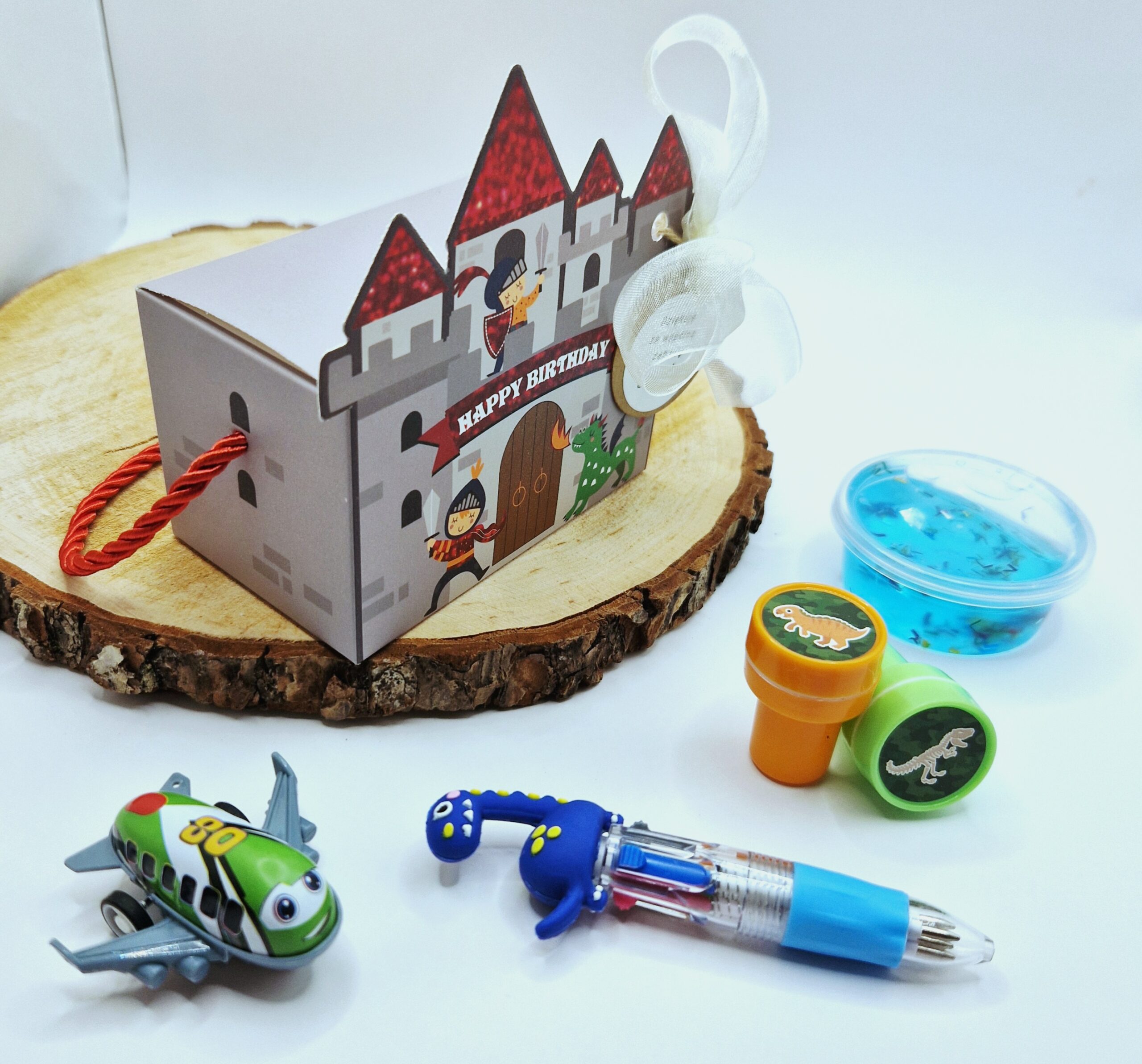 Zamki pudełeczka z zabawkami dla chłopców - obrazek 3