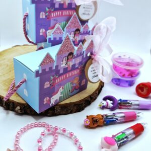 Zamki pudełeczka z zabawkami dla dziewczynek
