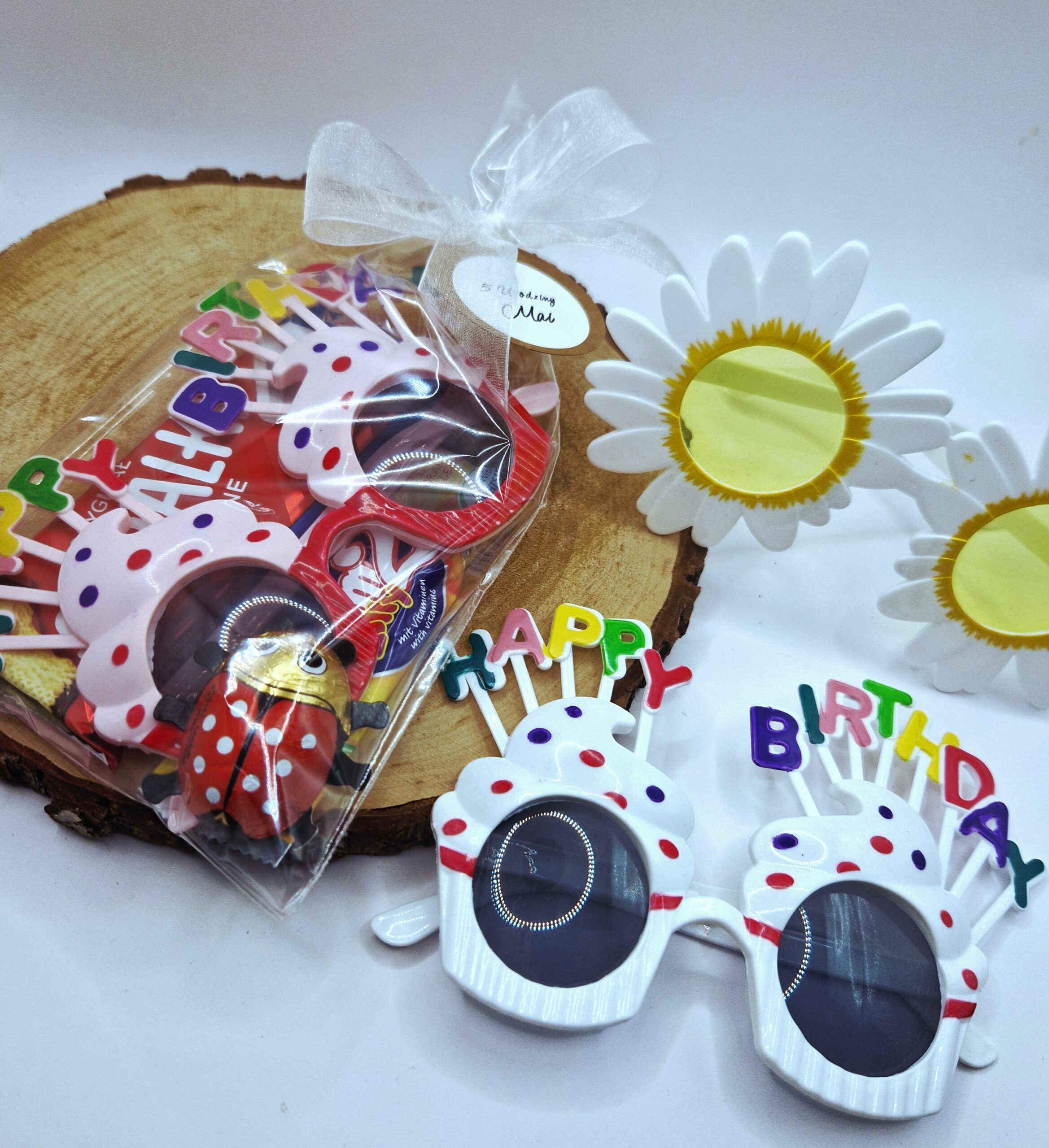 Wesołe okulary Happy Birthday - obrazek 3