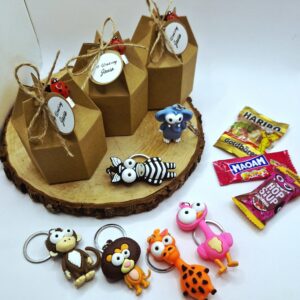 Kraftowe pudełeczka & breloki zwierzątka